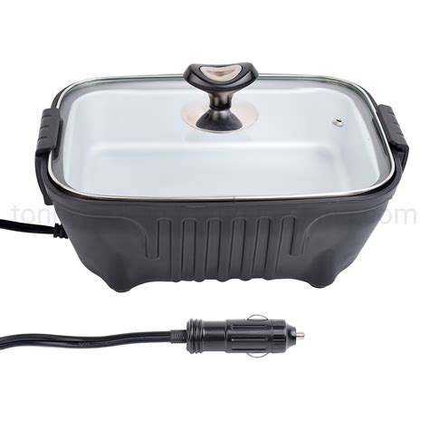 car lighter electric lunch box|truck lunch box oven.